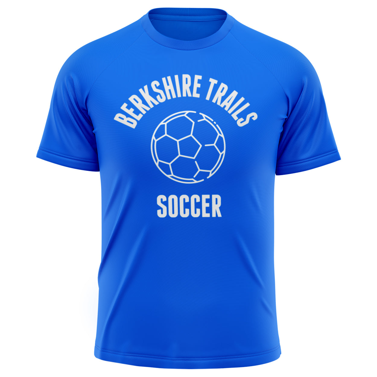 Athletic Camper Performance Soccer Ball Tee