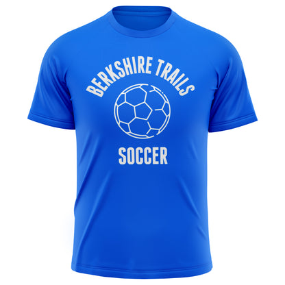 Athletic Camper Performance Soccer Ball Tee