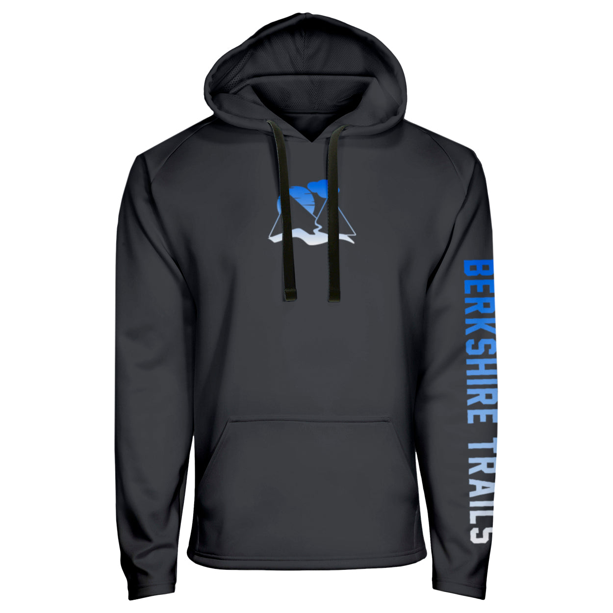 Athletic Camper Boys Oversized Black Pullover Hoodie