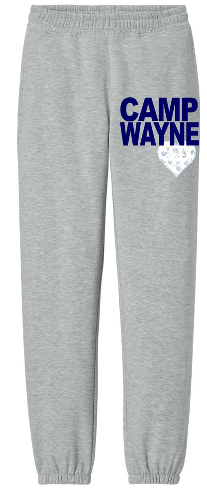 Melissa Nathan Camp City Grey Sweatpants