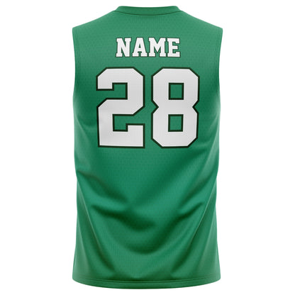 Athletic Camper Performance Green Muscle Tank