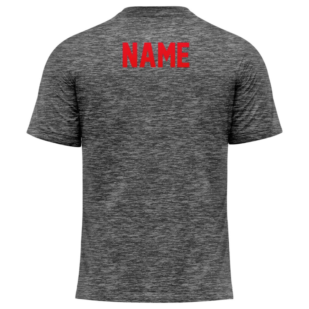 Athletic Camper Performance Heathered Logo Tee