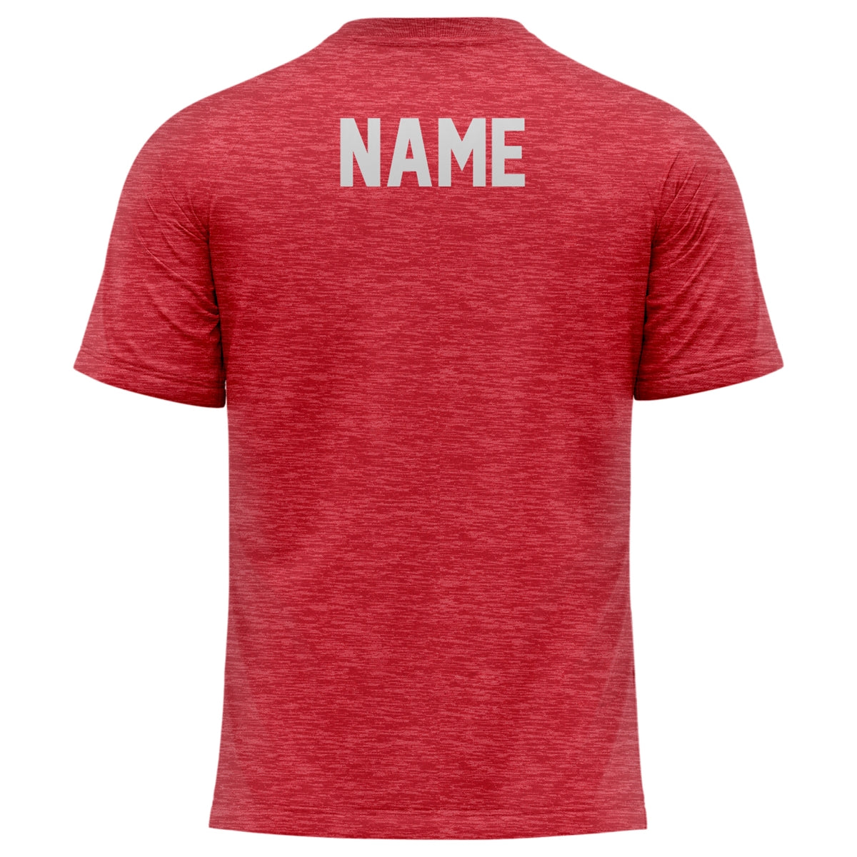 Athletic Camper Performance Heathered Logo Tee