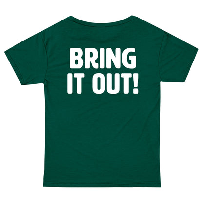 Athletic Camper Girls Logo Heart Tee