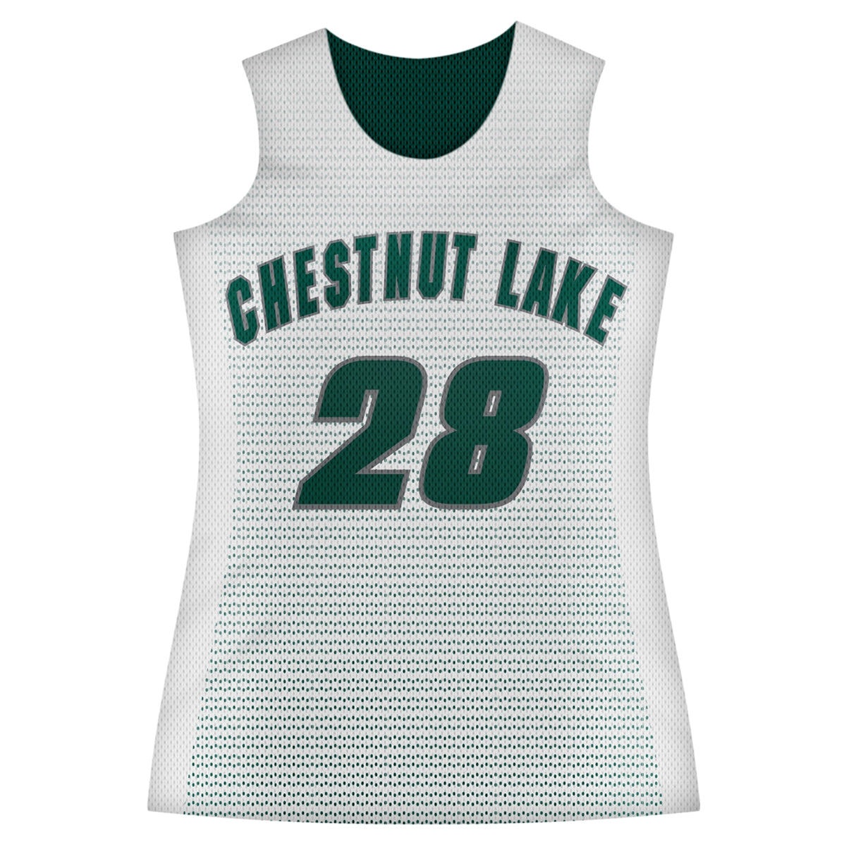 Athletic Camper Girls Reversible Jersey