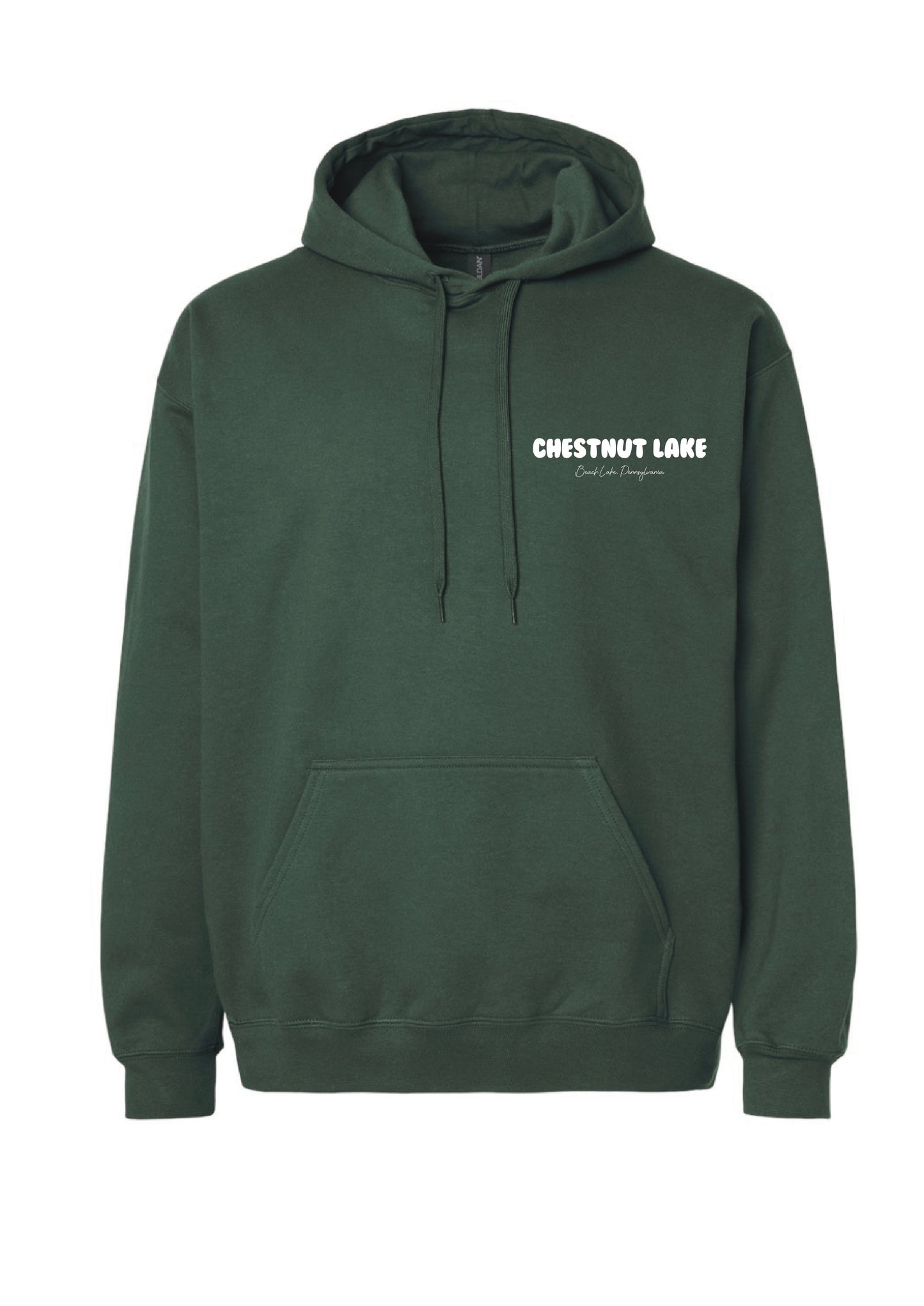 Chestnut Lake Green Hoodie