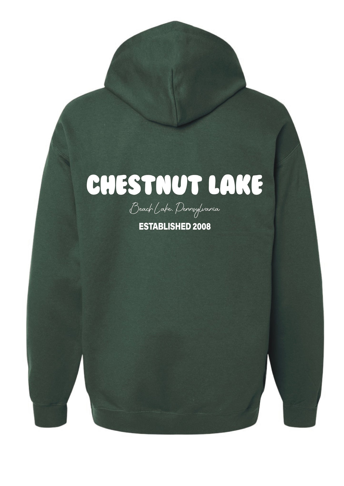 Chestnut Lake Green Hoodie
