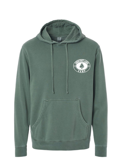 Distressed Green Hoodie