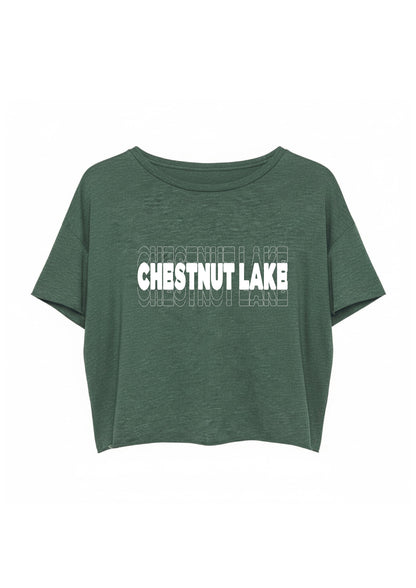 Girls Multiple Logo Tee