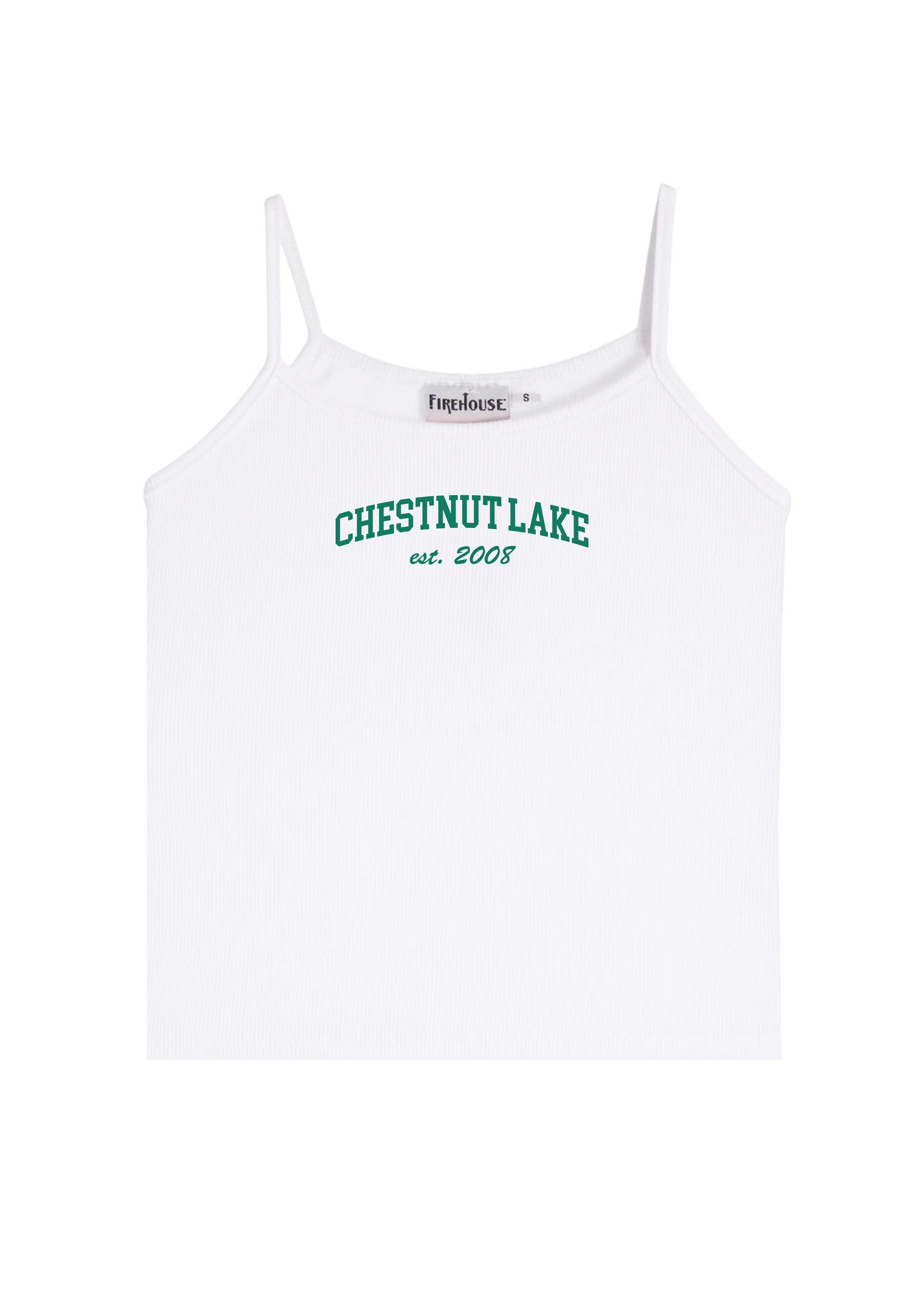 Girls Firehouse Spaghetti Strap Ribbed Tank