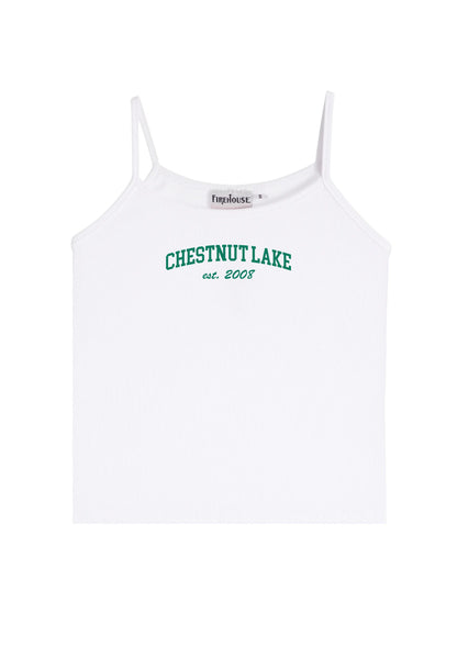 Girls Firehouse Spaghetti Strap Ribbed Tank
