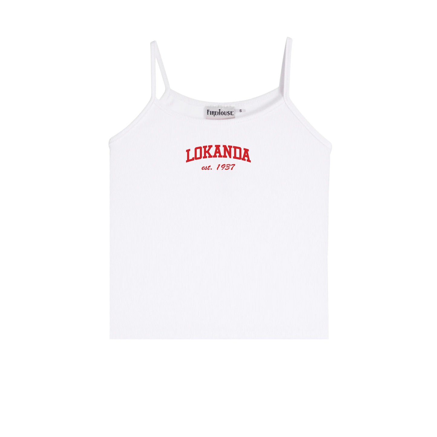 Girls Firehouse Spaghetti Strap Ribbed Tank