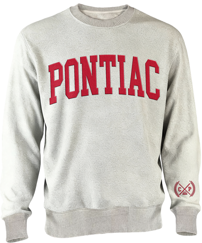 Comfy Camper Embroidered Crew Neck Sweatshirt