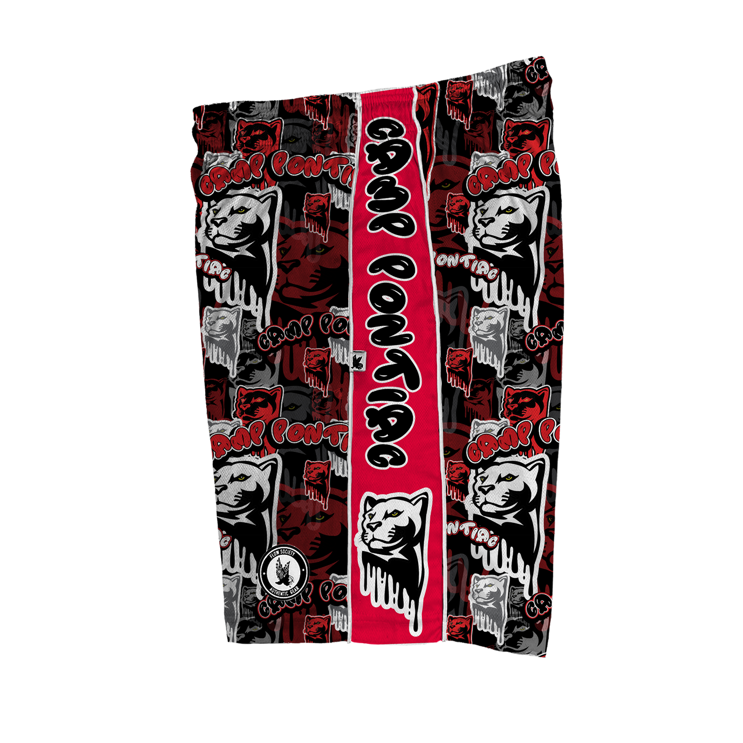 Flow Society Melting Shorts Logo