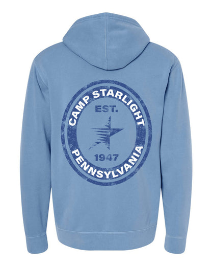 Light Blue Logo Hoodie