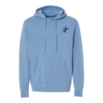 Light Blue Logo Hoodie