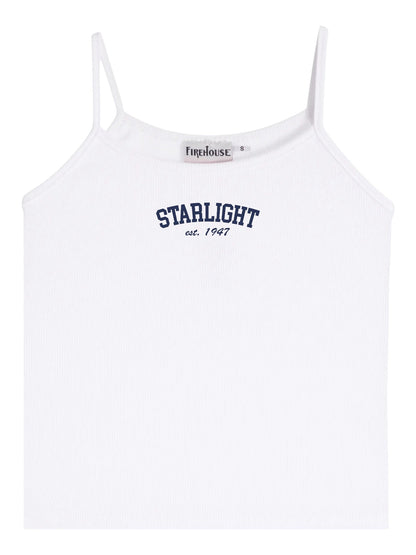 Firehouse Girls 1947 Spaghetti Strap Ribbed Tank