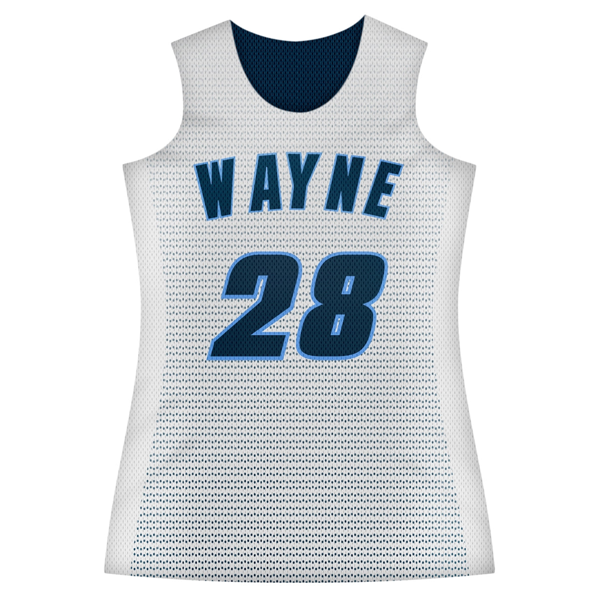 Athletic Camper Girls Reversible Jersey