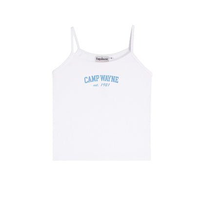 Girls Firehouse 1921 Spaghetti Strap Ribbed Tank