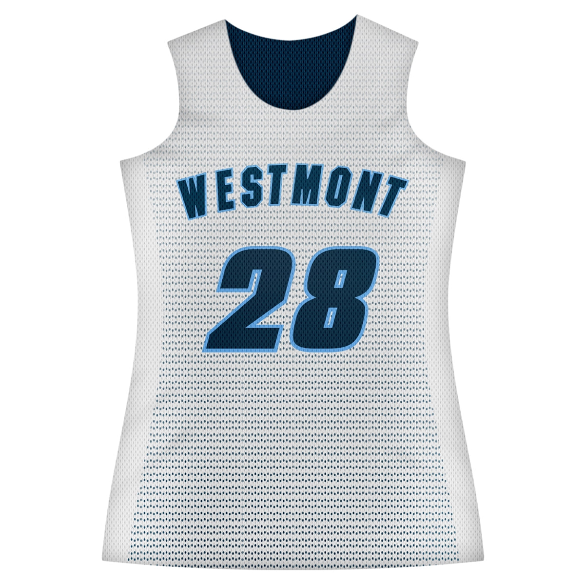 Athletic Camper Girls Reversible Jersey