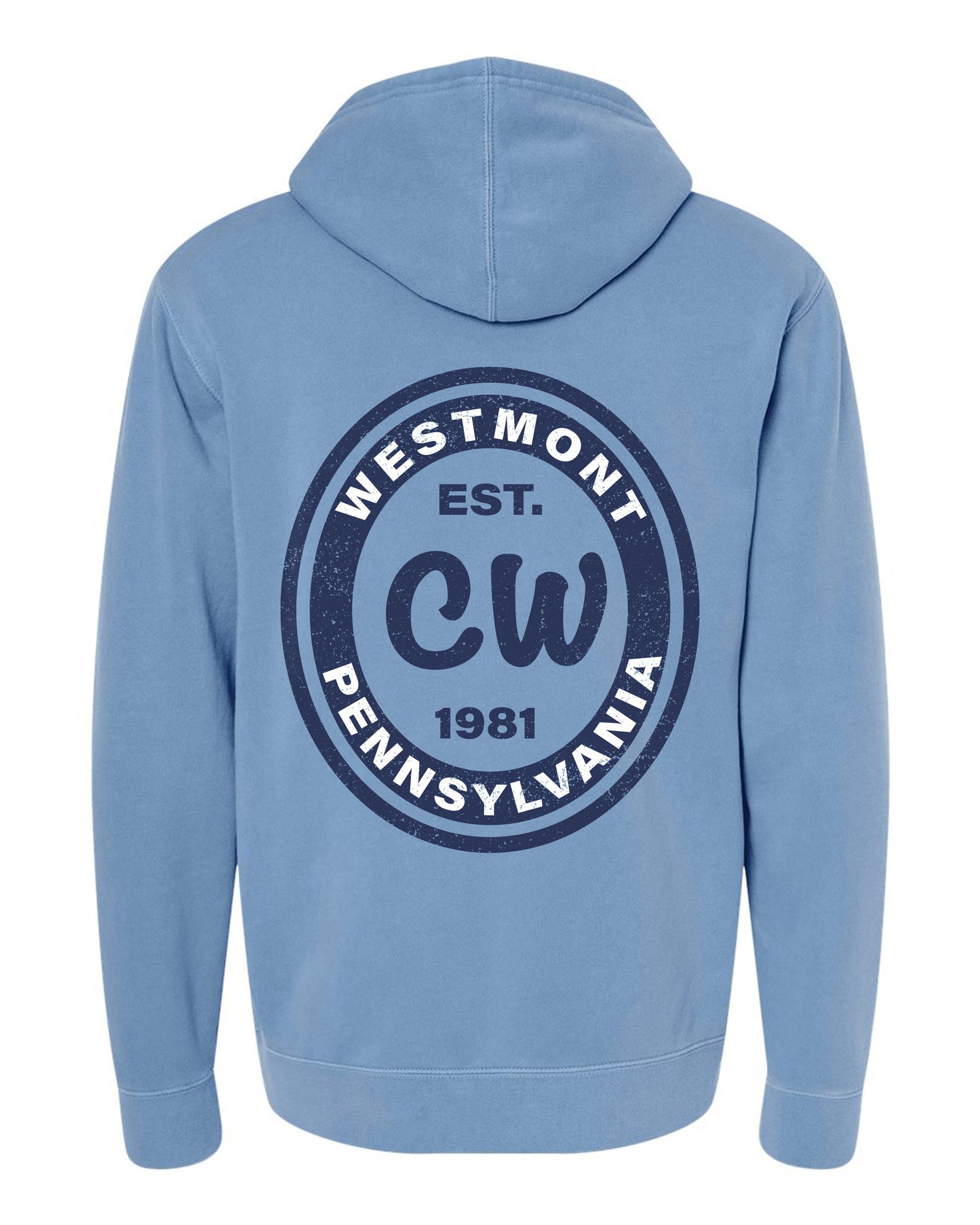 Light Blue Logo Hoodie