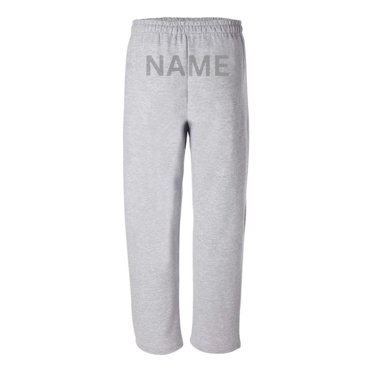 Open-Bottom Sweatpants