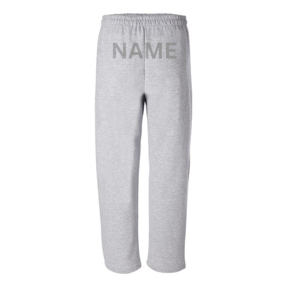 Open-Bottom Sweatpants