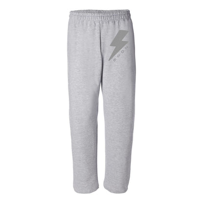 Open-Bottom Sweatpants
