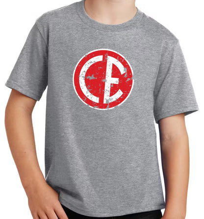 Melissa Nathan Camp Distressed Logo Tee