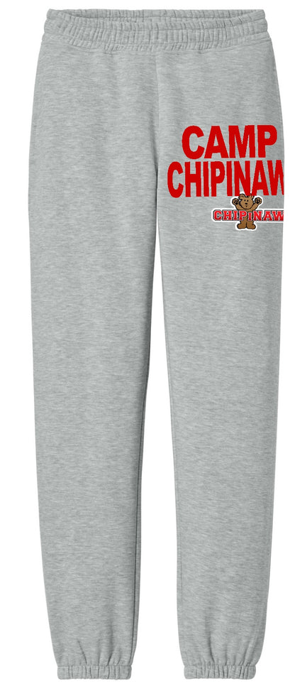 Melissa Nathan Camp City Grey Sweatpants