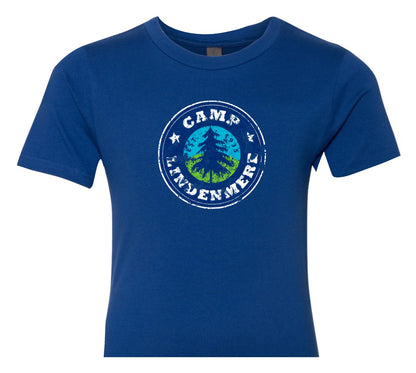 Melissa Nathan Camp Distressed Logo Tee