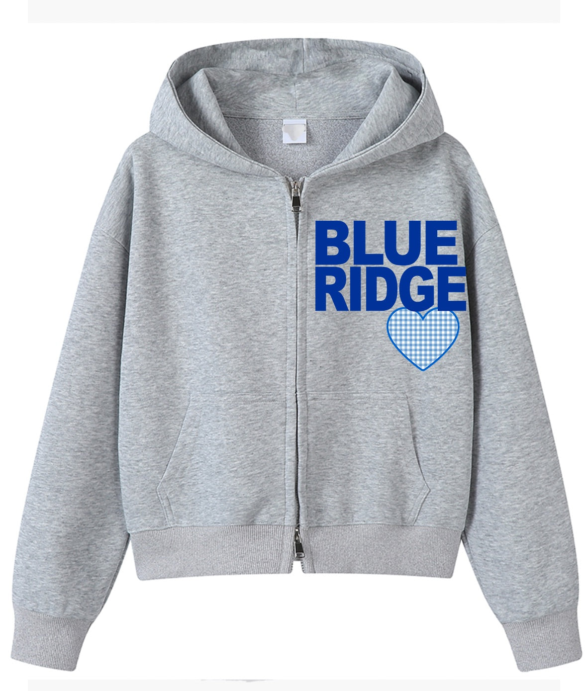 Melissa Nathan Camp City Grey Zip Up