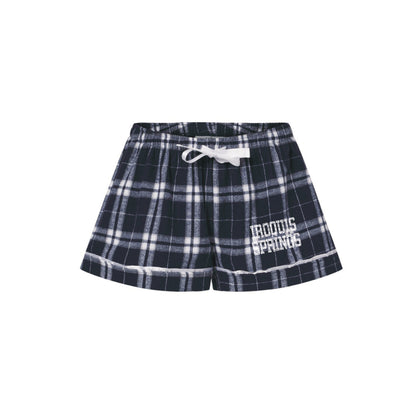 Flannel Pajama Shorts