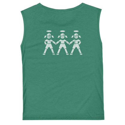 Athletic Camper Distressed Tank