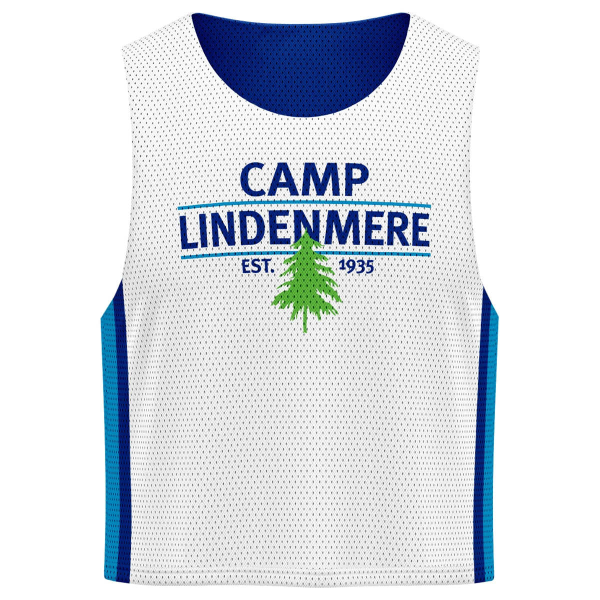 Athletic Camper Girls Reversible Mesh Tank