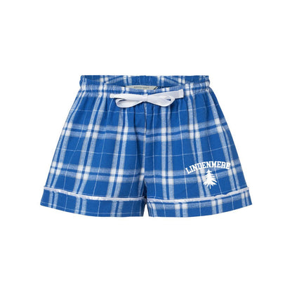 Flannel Pajama Shorts