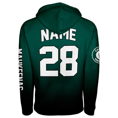 Athletic Camper Oversized Gradient Hoodie
