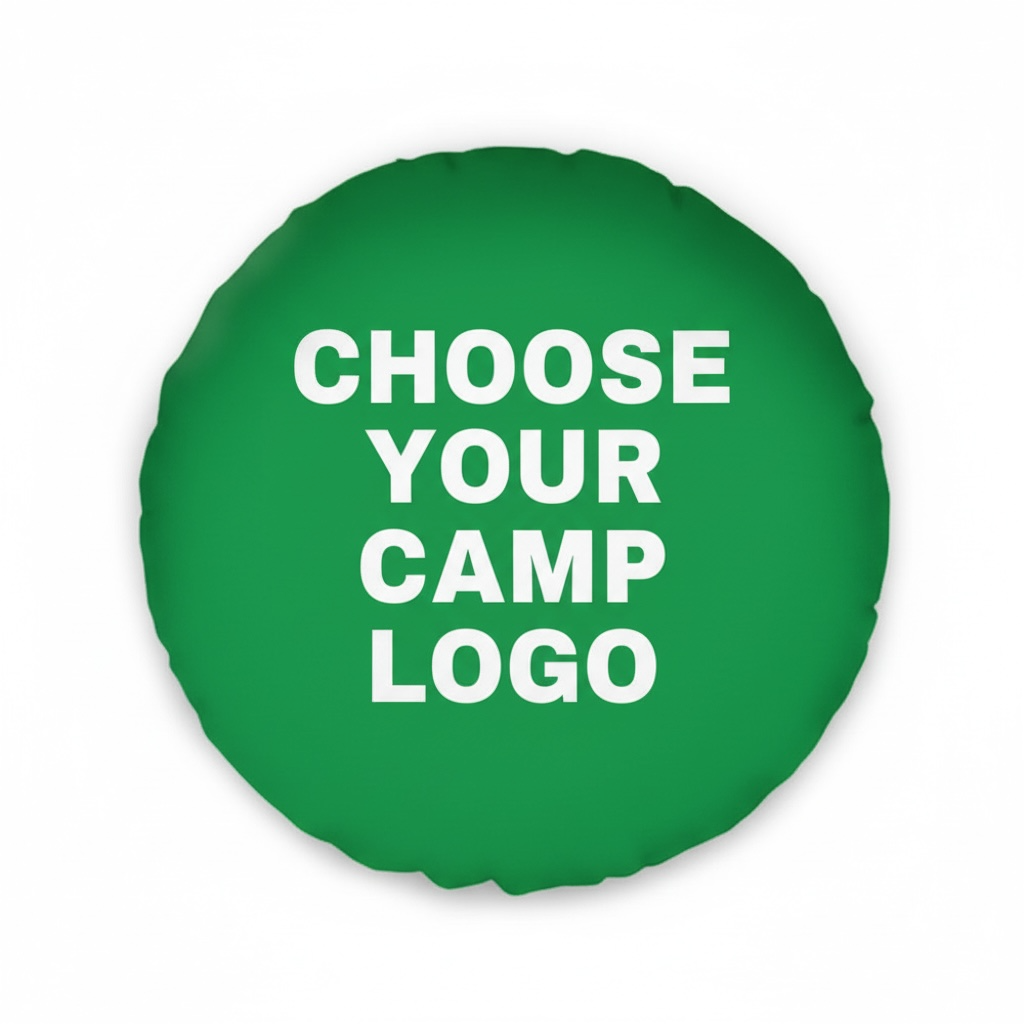 Camp Vibe Logo Pillow