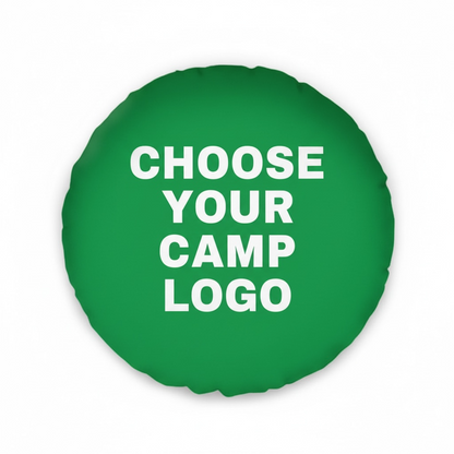 Camp Vibe Logo Pillow