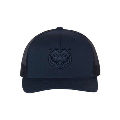 Bear Tone on Tone Hat