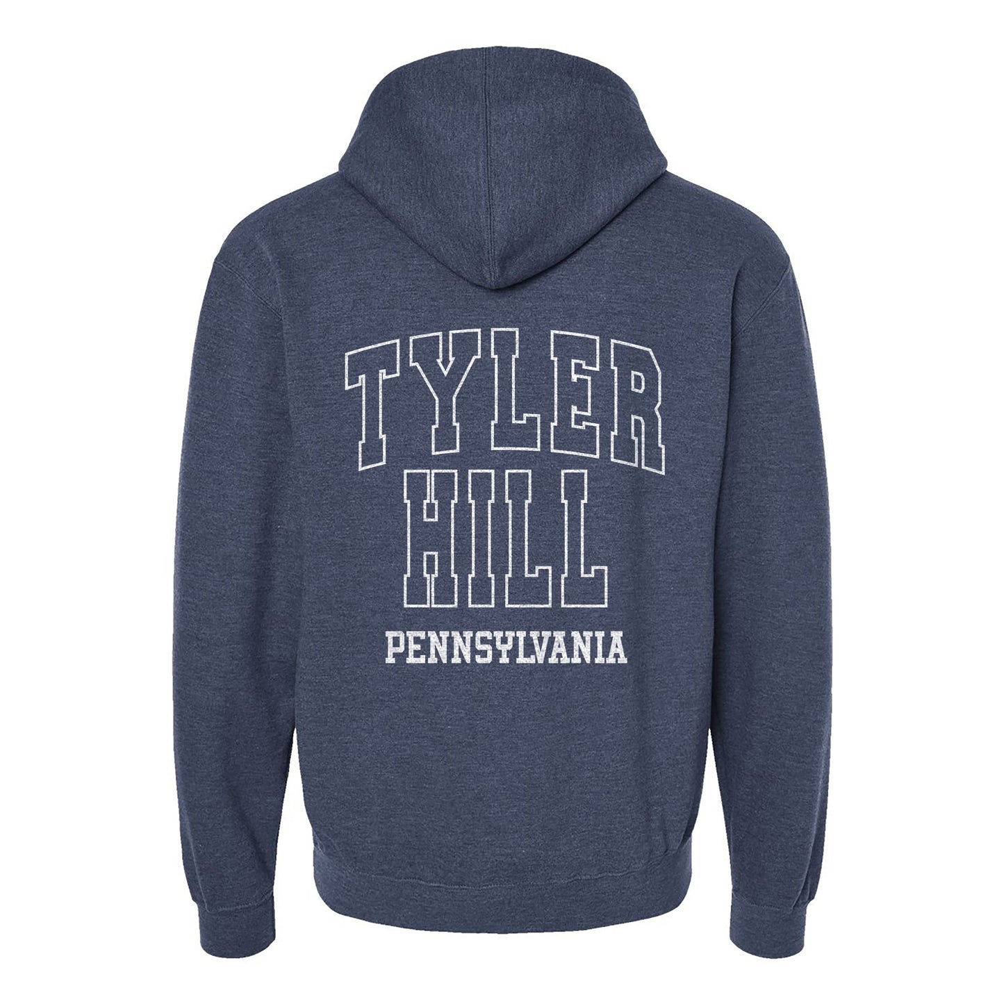 Heather Denim Hoodie