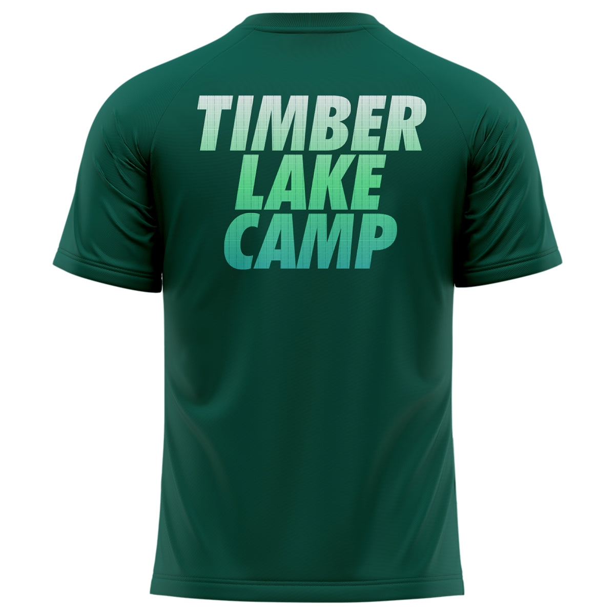 Athletic Camper Gradient Letters Performance Tee