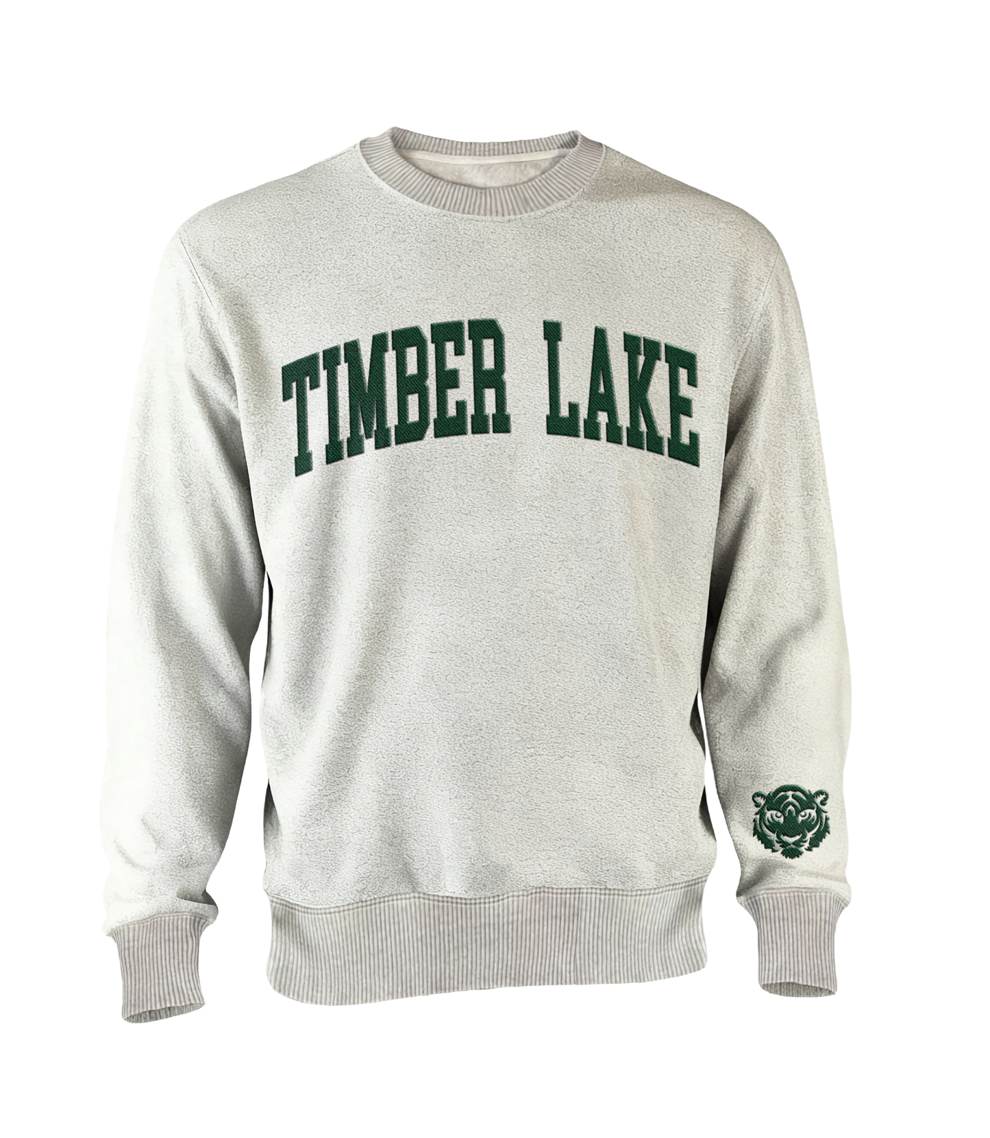 Comfy Camper Embroidered Crew Neck Sweatshirt