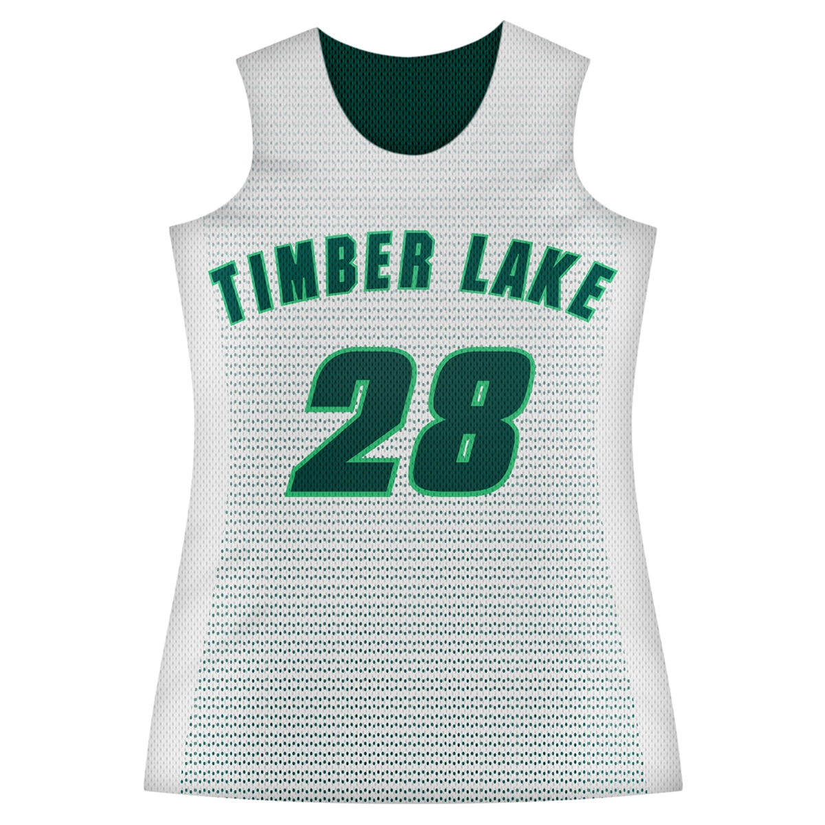 Athletic Camper Girls Reversible Jersey