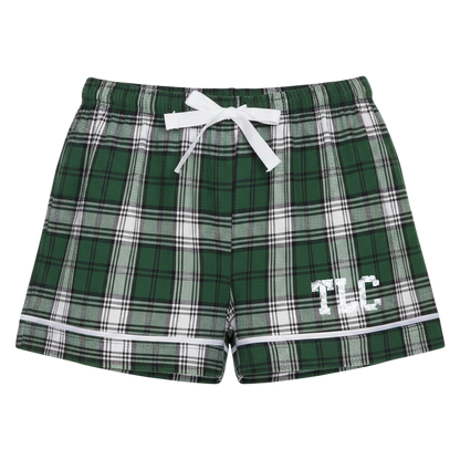 Flannel Pajama Shorts