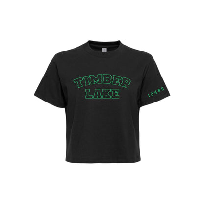 Girls Black 12480 Tee
