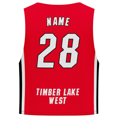 Athletic Camper Girls Reversible Mesh Tank