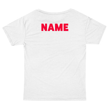 Athletic Camper Girls Zip Code Tee
