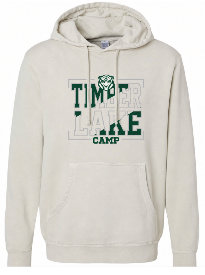 Unisex Midweight Pigment-Dyed Hoodie