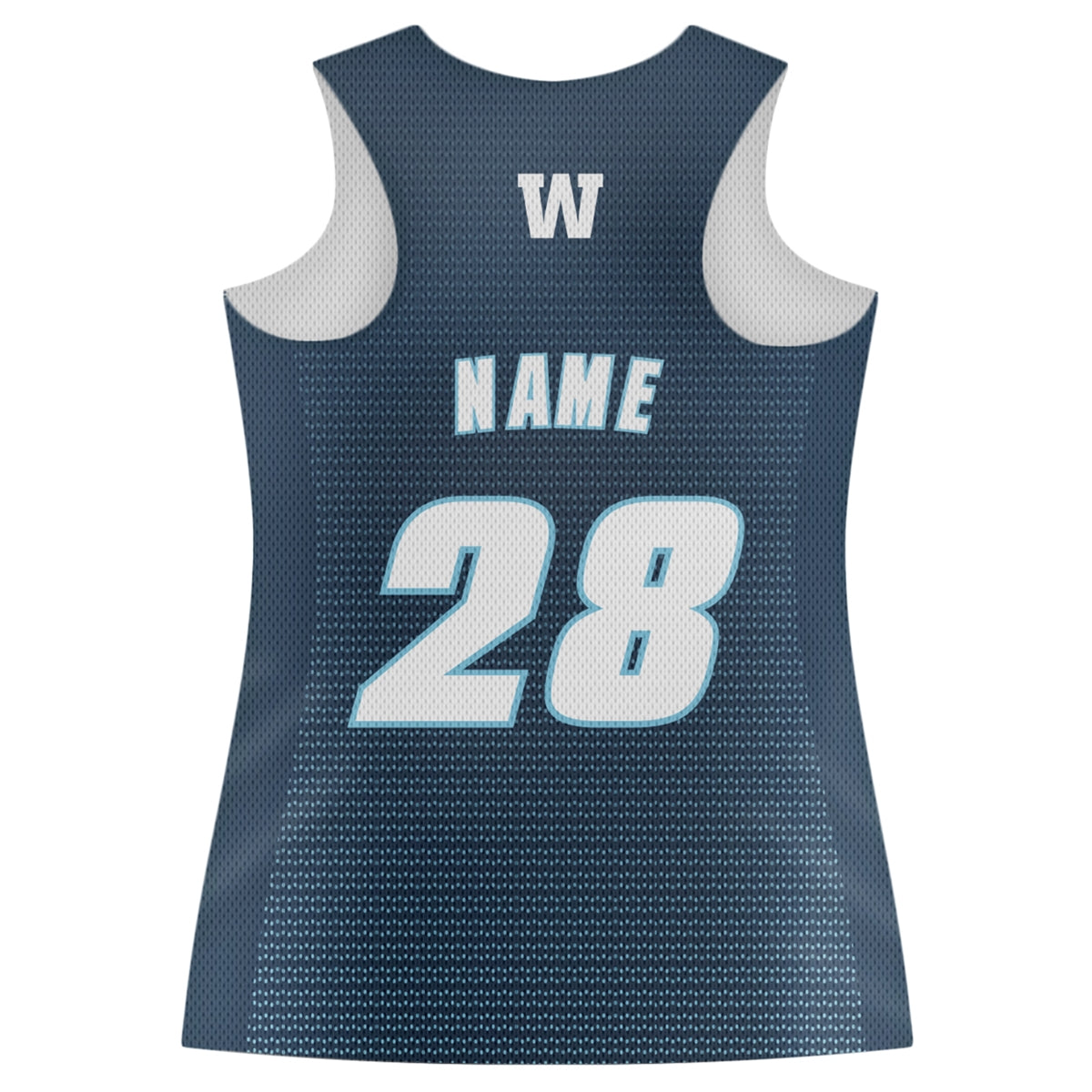Athletic Camper Girls Reversible Jersey